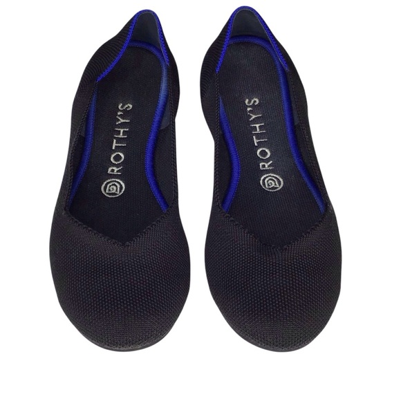 Rothy’s The Flat Classic in Black Size 8. - Picture 1 of 13